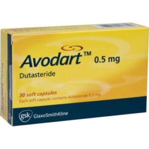 Buy Avodart 0.5 mg × 30 Capsules