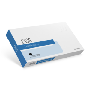 Exos (Examestane, Aromasin) 50tabs blister 25mg/tab – Pharmacom Labs