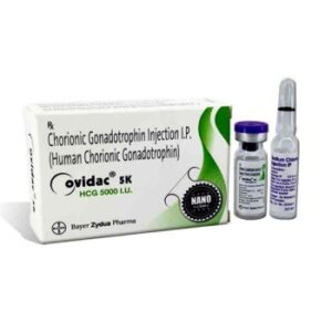 Buy Ovidac (HCG) 5000 IU/Amp + 1 Amp Solvent