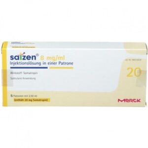 Buy Saizen 60IU 20 mg/2.5 ml. Cartridge