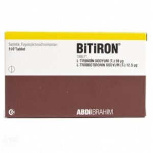 Bitiron  T3 and T4mix 100 tabs