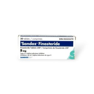 Buy Sandoz FInasteride 5mg 30tabs