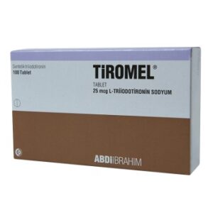 Buy Tiromel T3 – 100 tabs 25 mcg per tab