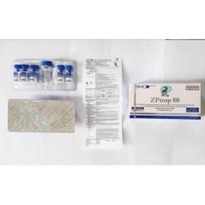 Buy ZPtropin (HGH) 5 vials 16IU/vial 80iu kit + 12ml BacWater