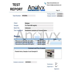 Tri Testosterone Pro 400mg/ml product image