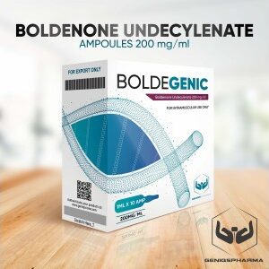 Geniqs Pharma Boldegenic (BOLDENONE UNDECYLENATE) 200mg/ml 10amps product image