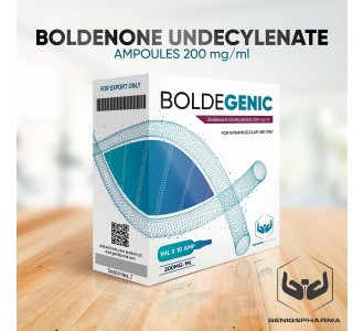Geniqs Pharma Boldegenic (BOLDENONE UNDECYLENATE) 200mg/ml 10amps Geniqs Pharma Boldegenic (BOLDENONE UNDECYLENATE) 200mg/ml 10amps product image