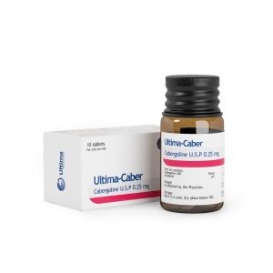 Ultima-Caber 10 pills x 0.25mg product image