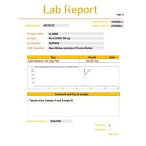 Beliags Clomid 50mg 50tabs Beliags Clomid 50mg 50tabs product image
