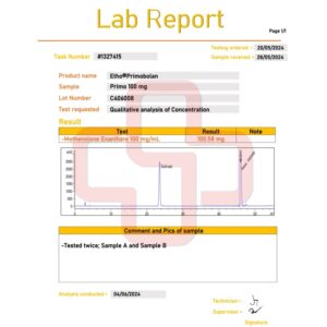 Etho-Primobolan (Methenolone Enanthate) 100 mg/ml – Beligas Pharma product image