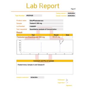 Etho-Testosterone (Testosterone Enanthate) 300mg/ml product image