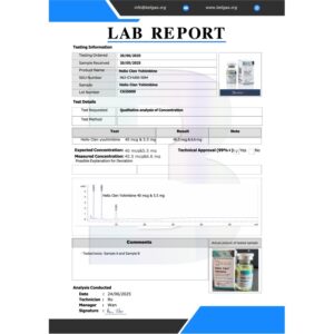 Helio Clen Yohimbine 40mcg & 5.5mg/ml product image