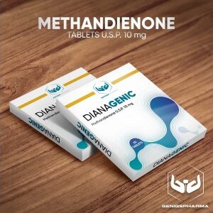Genisq Pharma Dianagenic (METHANDIENONE) 10mg 50 Tabs product image