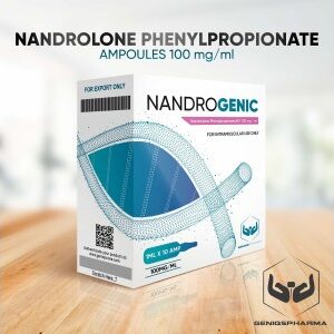 GenisQ Pharma Nandrogenic ( Nandrolone Phenylpropionate ) 100mg/ml 10amps product image