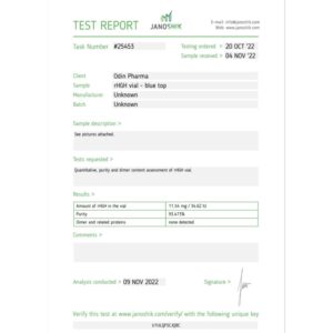 Odintropin 100iu kit with water product image