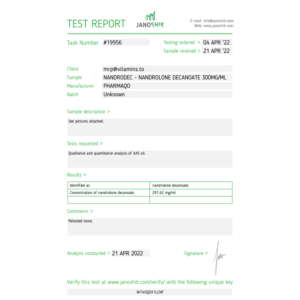 Pharmaqo Nandrodec 300 product image