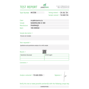 Pharmaqo Nandrodec 300 product image
