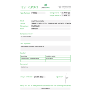 Pharmaqo Trenbolone-A 100mg/ml product image