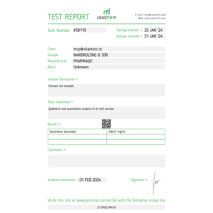 Pharmaqo Nandrodec 300 product image