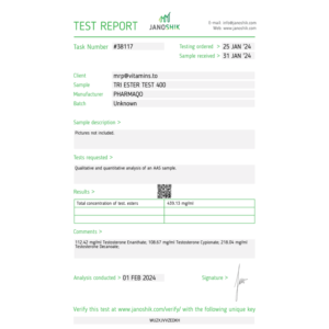 Pharmaqo Tri Test Test 400mg/ml product image