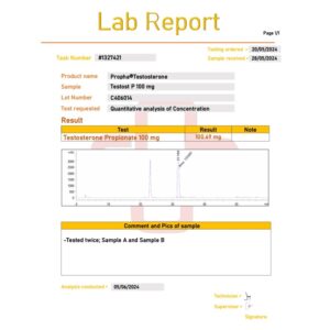 Propha-Testosterone (Testosterone Propionate) 100mg/ml Propha-Testosterone (Testosterone Propionate) 100mg/ml product image