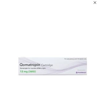 QOMATROPIN CARTRIDGE 12MG (36IU) product image