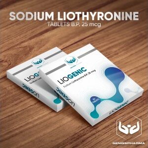 Genisq Pharma Liogenic (SODIUM LIOTHYRONINE) 25mcg/tab 50 Tabs product image