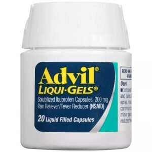 Pfizer ADVIL LIQUI-GEL 200 MG 20 CAP.S | Domestic-supply product image