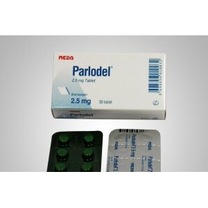 Parlodel (Bromocriptine) 30 tabs 2.5 mg/tab product image