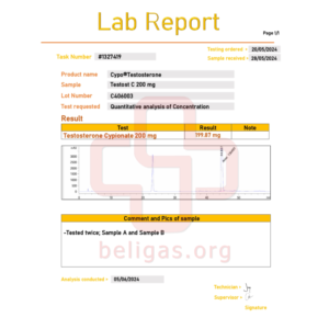 Testosterone Cypionate 200mg/ml 10ml product image