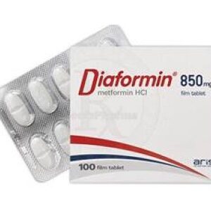 Metformin (GLUCOPAGE) 850 MG 100 TABS product image