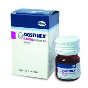 Dostinex (Cabergoline) 8 tabs 0,5mg/tab product image