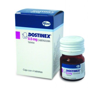 Dostinex (Cabergoline) 8 tabs 0,5mg/tab product image