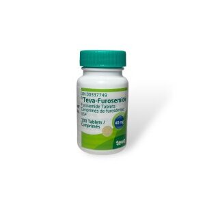 Teva Furosemid (Lasix) 40mg 100tabs product image