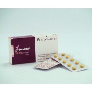 Femara Letrozole 2.5mg Tablets (30 Tabs) product image