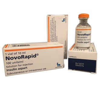 NovoRapid 1 vial 10ml NovoRapid 1 vial 10ml product image