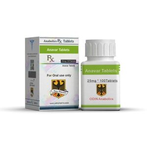 Odin Anavar Oxandrolone 25mg 100tabs product image