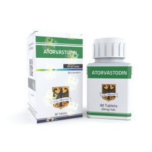 Odin Atorvastodin (Lipitor) 20mg 90tabs product image