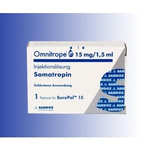 OMNITROPE 45 IU 15 MG/1.5 ML CARTIDGE | Domestic-supply product image