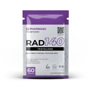 Pharmaqo RAD 140 (TESTOLONE) 20mg 60tabs Pharmaqo RAD 140 (TESTOLONE) 20mg 60tabs product image