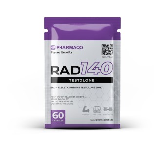 Pharmaqo RAD 140 (TESTOLONE) 20mg 60tabs Pharmaqo RAD 140 (TESTOLONE) 20mg 60tabs product image