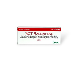 Teva Raloxifine 60mg 30tabs product image