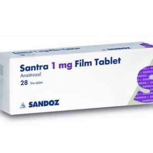 Santra (Anastrozole) 28tabs 1mg/tab product image