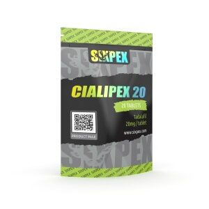 SixPex Cialipex 20mg (Cialis) 20tabs product image
