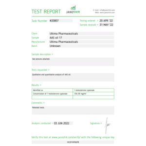 Ultima 1 Test Cyp product image