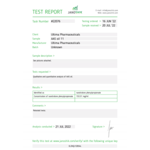 Ultima-NPP 150 (Nandrolone Phenylpropionate) product image
