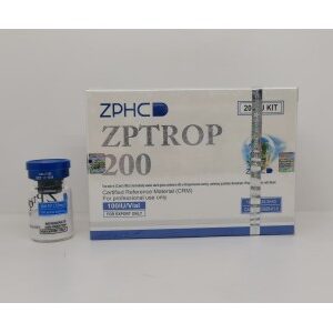 ZPtropin (HGH) 2 vials 100IU/vial 200iu kit + 12ml BacWater product image